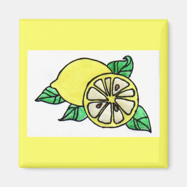 Imã Limão Magnet (Frente)