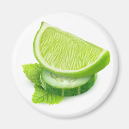 Imã Limão, pepino e menta
