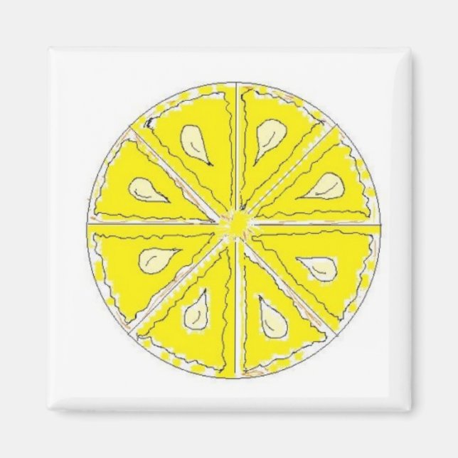 Imã Limão simples (Frente)