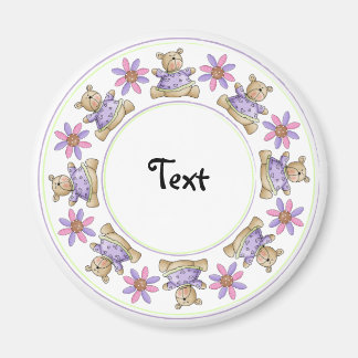 Imã Limite de design do ursinho de corte