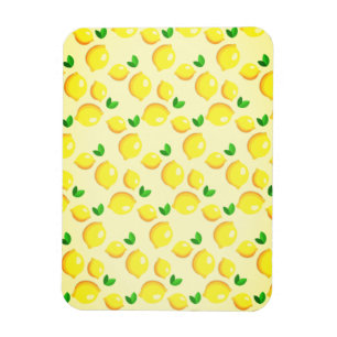 Ímã Limões amarelos frescos