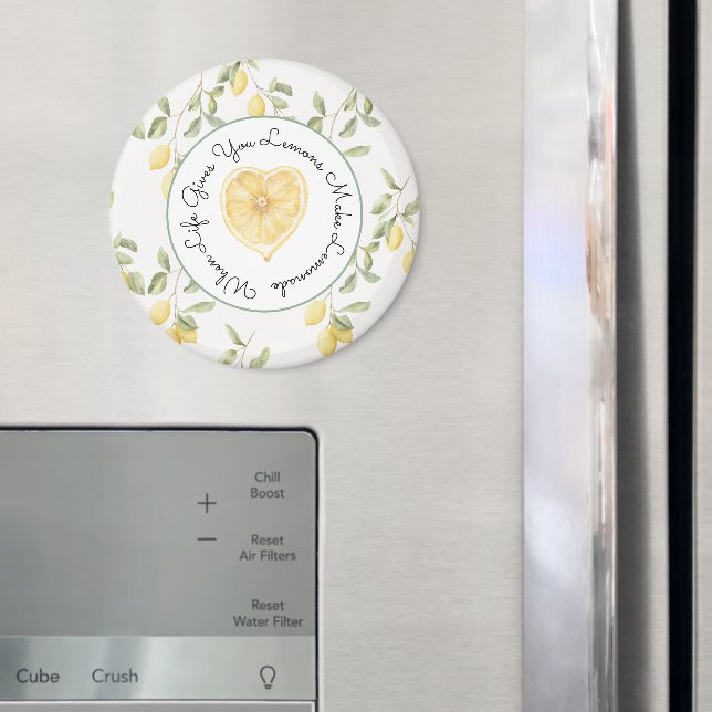 Imã Limões Amarelos Frutas Limonada (In Situ (Fridge))