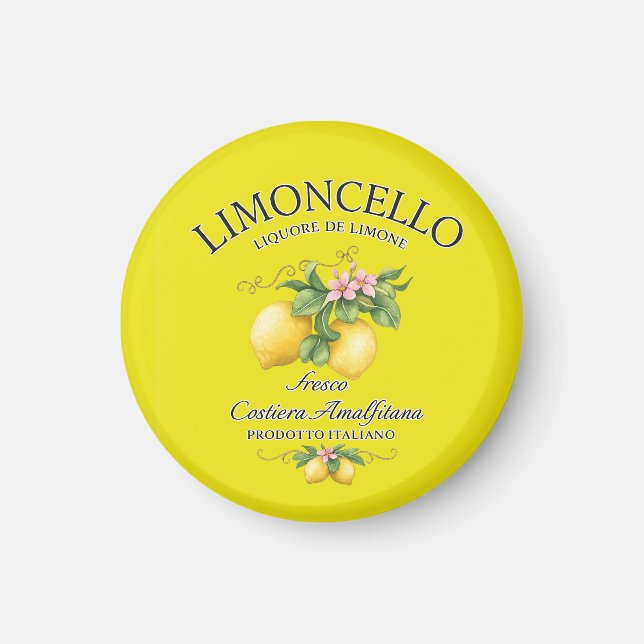 Imã Limoncello Itália Costa Amalfi (Frente)