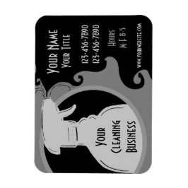 Ímã Limpando o tema da cinza comercial MAGNET