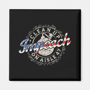 Imã Limpar na Prateleira 47 Camisa Impeach 47 Anti Tru