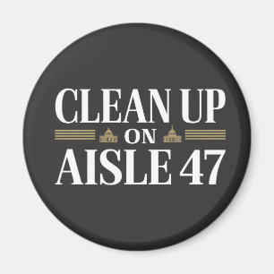 Imã Limpar no Humor Anti-Trump do Aisle 47