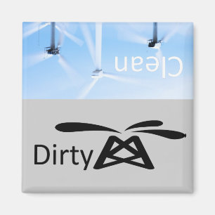 Imã Limpe ímãs sujos da máquina de lavar louça