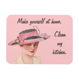 Ímã Limpe minha cozinha