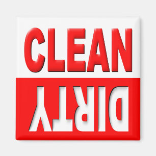 Imã Limpe o ímã sujo da máquina de lavar louça