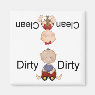 Imã limpe o ímã sujo da máquina de lavar louça