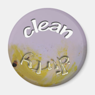 Imã Limpe/prato sujo - ímã da máquina de lavar lou