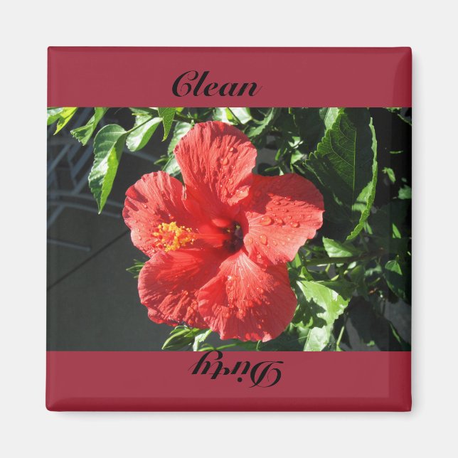 Imã limpo, sujo (Frente)