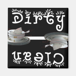 Imã Limpo / Sujo (Preto)