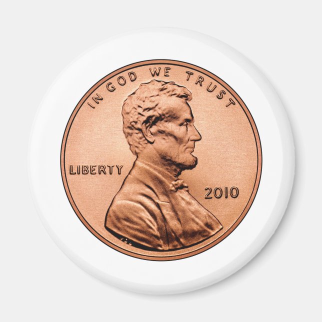 IMÃ LINCOL PENNY (Frente)