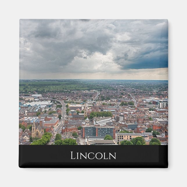 Imã Lincoln Cityscape (Frente)