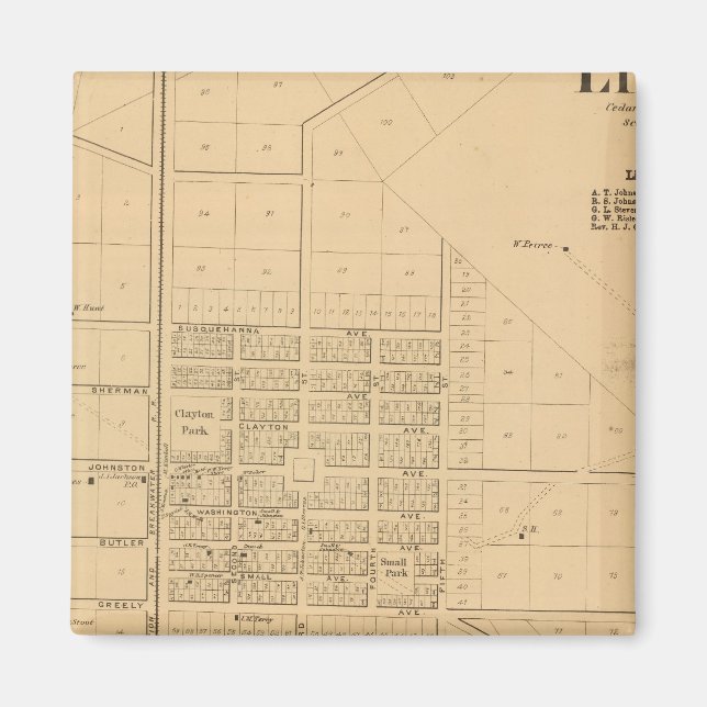 Imã Lincoln Delaware (Frente)