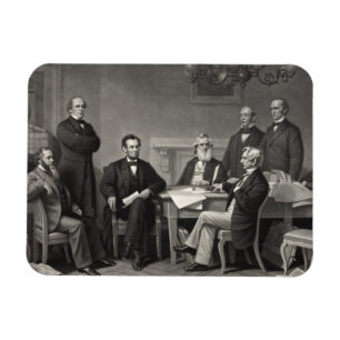 Ímã Lincoln Lendo a Proclamação da Emancipação