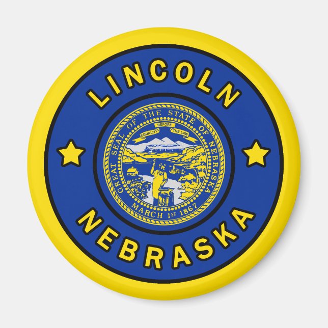 Imã Lincoln Nebraska (Frente)