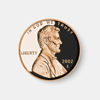 Imã Lincoln Penny 2002 Classic
