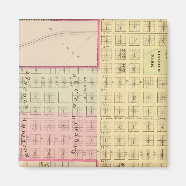 Imã Lincoln South, Nebraska (Frente)