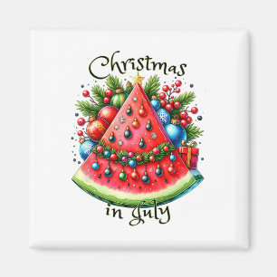 Imã Linda Árvore de Natal de Melancia de Natal de Verã