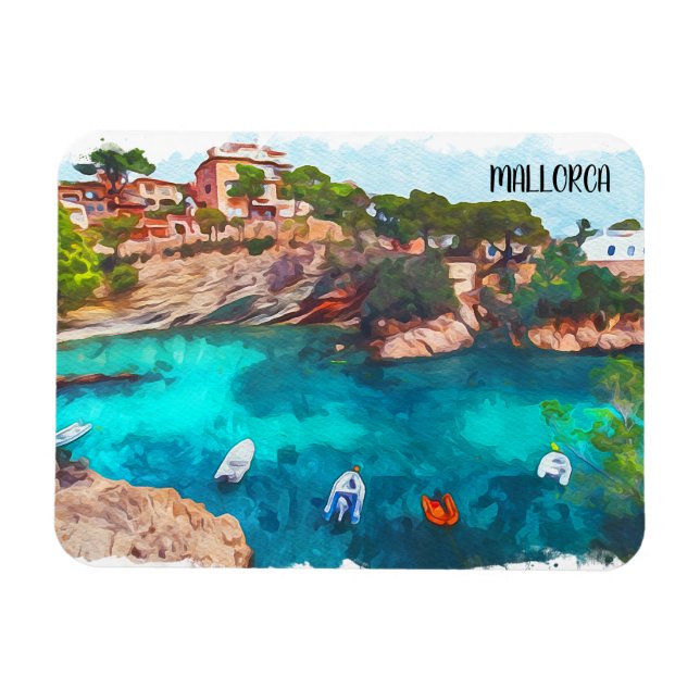 Ímã Linda Espanha de Maiorca Ilha Baleares (Horizontal)