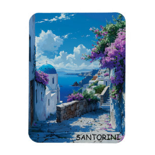 Ímã Linda Grécia do Oceano Santorini