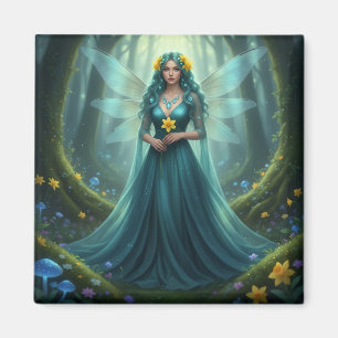 Imã Linda Marcha de Aquamarine Fairy