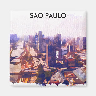 Imã Linda pintura no horizonte São Paulo