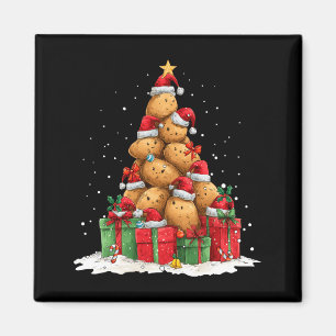 Imã Linda Tato Le Árvore de Natal Xmas Chapéu Manga Lo