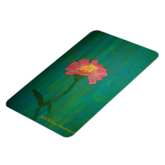 Ímã Linda Zinnia Rosa