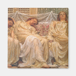 Imã Lindas Mulheres Sonolentas (Sonhadores) (Arte Vint