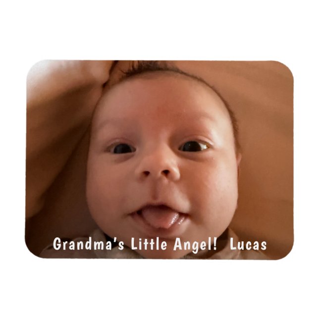 Ímã Lindinho 1 Foto Personalizada  (Horizontal)
