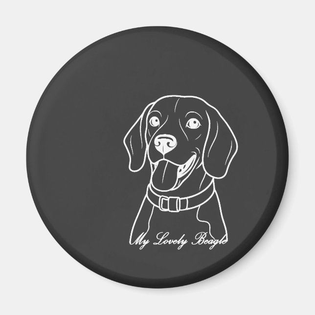 Imã Lindo Beagle (Frente)