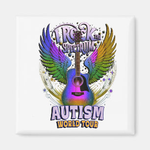 Imã Lindo Eu Balanço O Espectro Do Mundo Do Autismo Pa