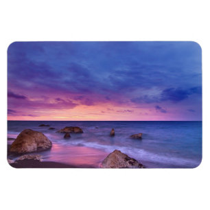 Ímã Lindo Fotografia Costeira Sunset