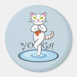 Imã Lindo gato yoga
