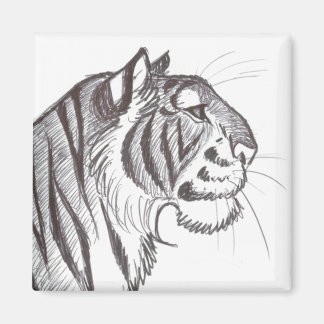 Imã Lindo ímã de desenho Tigre