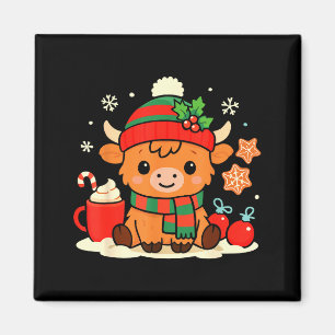 Imã Lindo Natal Vaca das Terras Altas Bezerra Xmas Faz