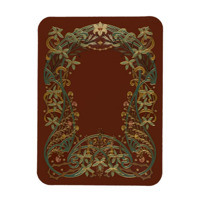 Ímã Lindo Novo Floral Com Lírio (Vertical)
