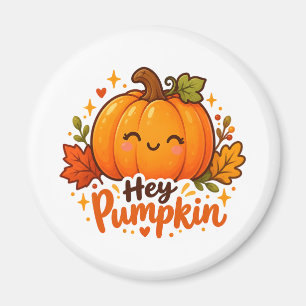 Imã Lindo Olá Abóbora Outono Halloween Ímã