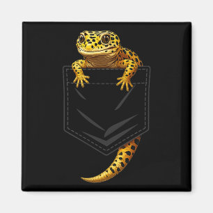 Imã Lindo réptil lagarto geco leopardo bolso homens mu