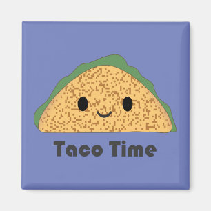Imã Lindo Taco Kawaii Hora do Taco