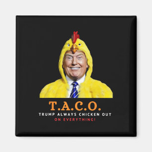 Imã Lindo Taco Trump Sempre Desiste Piada de Frango En