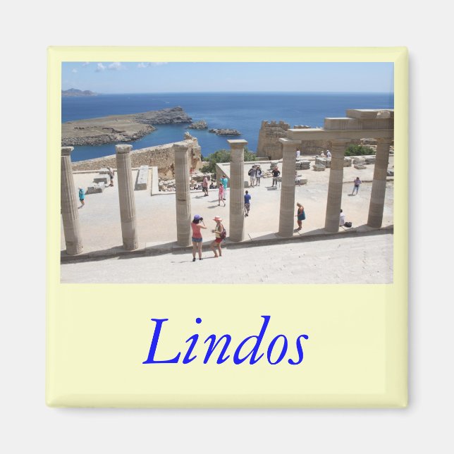 Imã Lindos Acropolis (Frente)