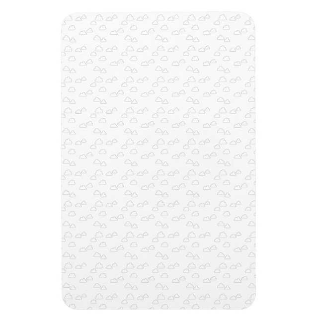 Ímã Line Art, Alabaster (Vertical)