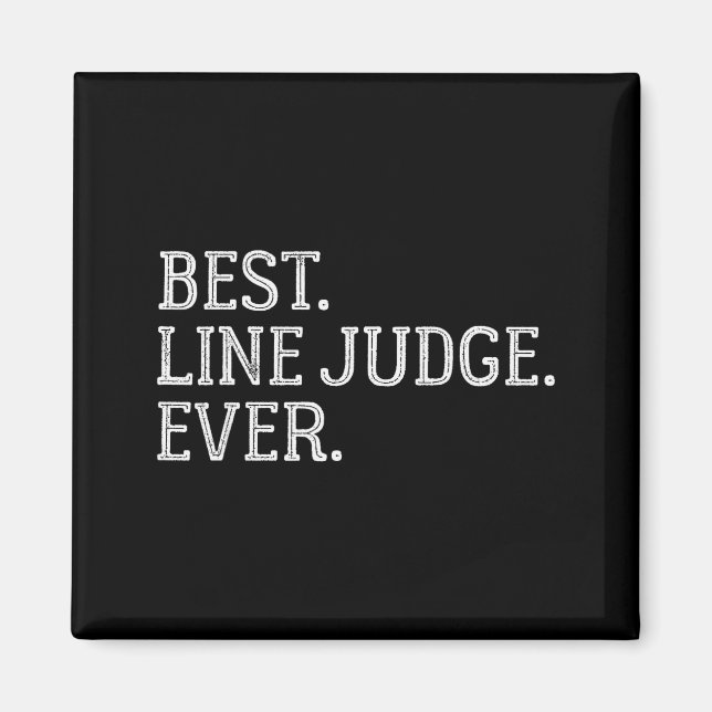 Imã Line Judge Ever Funny Volleyball Ideas  (Frente)