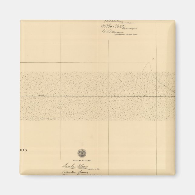 Imã Linea Divisoria Entre México 1 (Frente)