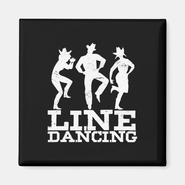 Imã Linedance Dançer Dançer Música Dançarina Ocidental (Frente)
