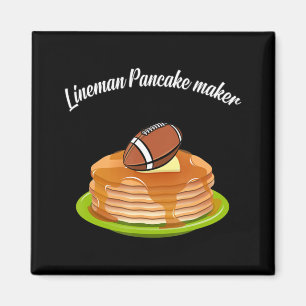 Imã Lineman Pancake - Fabricante de futebol